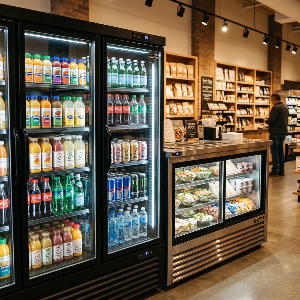 Guía completa de refrigeración comercial: ¿Visicooler o heladera horizontal?